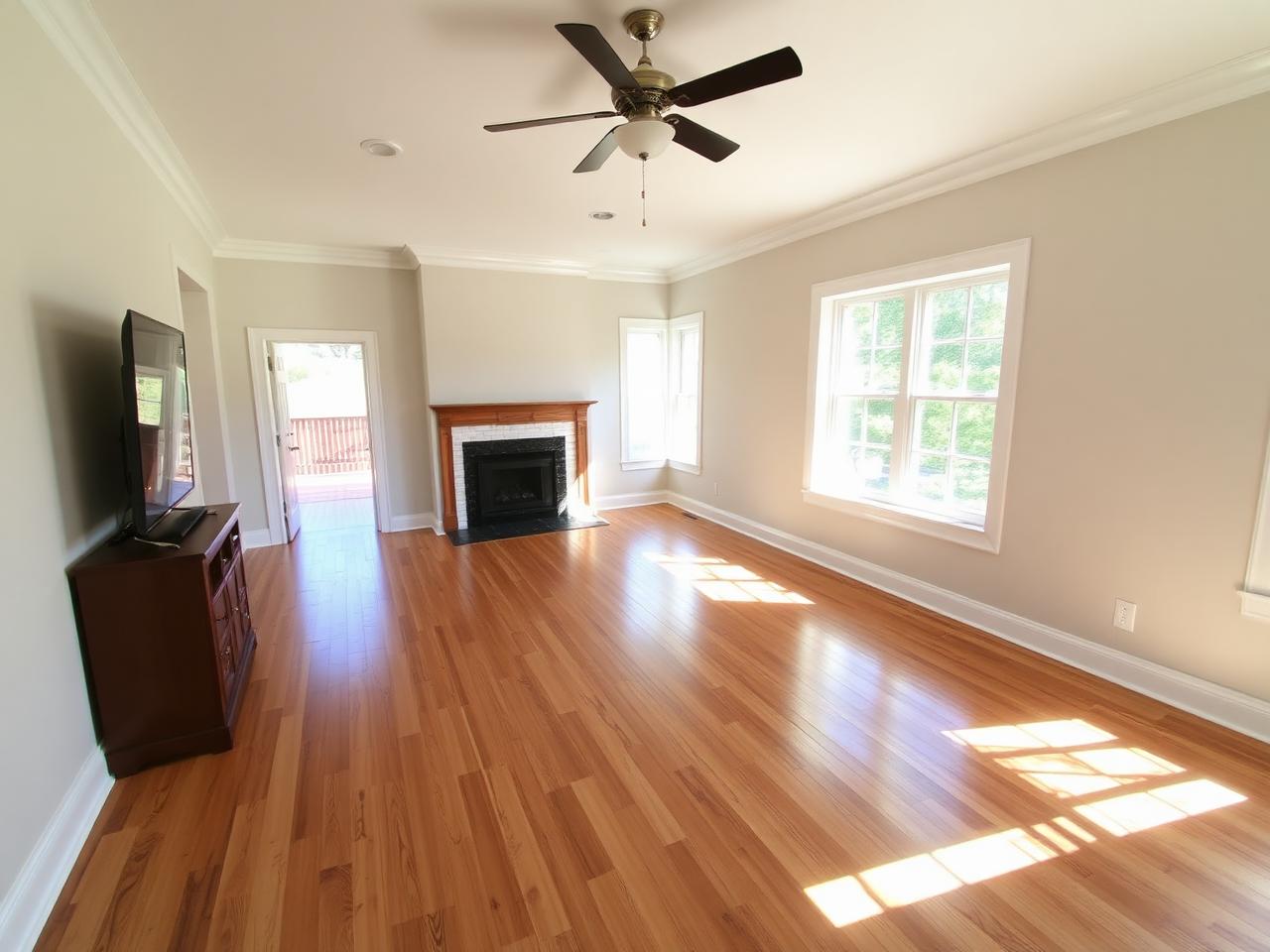 Interior flooring remodel